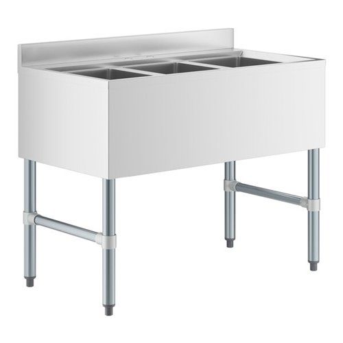 Commercial Sink Stainless steel 3 Bowl | Stalwart DA-BS3T38