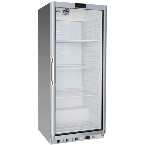 620lt Commercial Freezer Stainless steel Upright cabinet Single glass door | Stalwart DA-DF600SSG