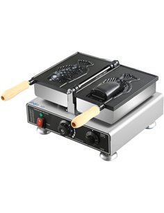 Commercial Taiyaki Waffle maker Single | Stalwart DA-HX1102B