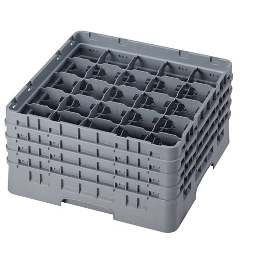 Cambro Camrack Glass Rack 25 Compartments Grey