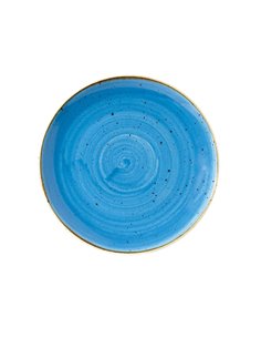 Cornflower Blue Coupe Plate 21.7cm