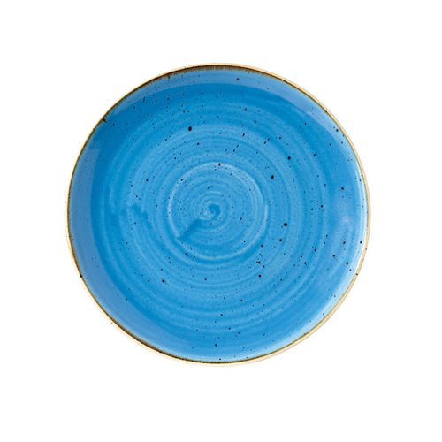 Cornflower Blue Coupe Plate 21.7cm