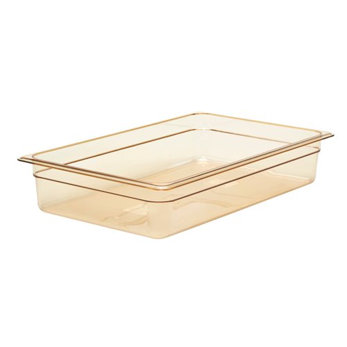 Gastronorm Container High Heat 1/1 100mm Amber