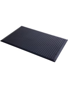 Professional Rubber Anti Fatigue Mat 900x600x13mm Bubble top | Stalwart DA-KA101