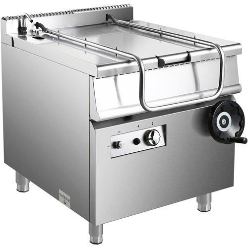 Professional Gas Tilting Bratt pan 80 litres 900mm Depth | Stalwart DA-ZHRS80