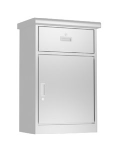 Commercial Stainless Steel Cabinet with 1 Door &amp 1 Drawer 400x400x750mm | Stalwart DA-MBSS201H751DC