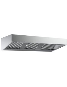 Commercial Extraction Canopy with Filter, Range Hood, Fan, Lights &amp 4 Speeds 1600mm | Stalwart DA-AP238PS8763D