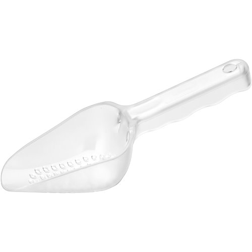 Clear Plastic Perforated Utility Scoop 180ml PC | Stalwart DA-GISH01