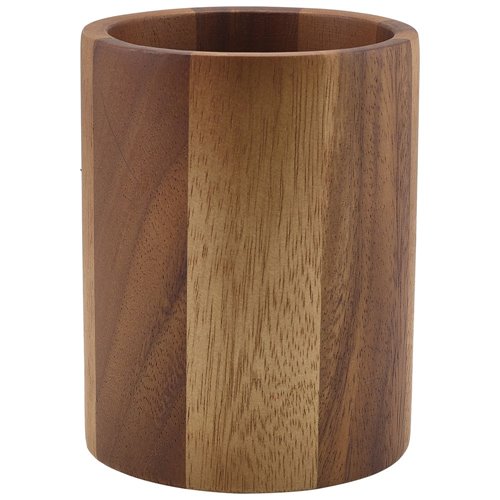 GenWare Acacia Wood Cutlery Cylinder