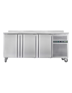 221012 - 3 Door Refrigerated Counter with Backsplash - 418L (GN3200TN)