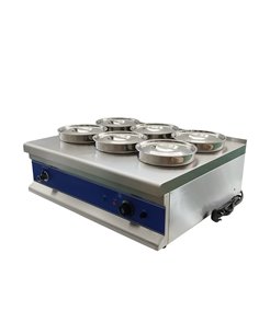 291004 - Hamoki Bain Marie 4 Pots 6x4L