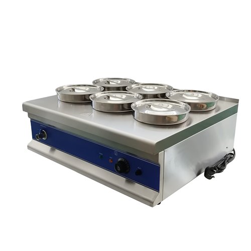 291004 - Hamoki Bain Marie 4 Pots 6x4L