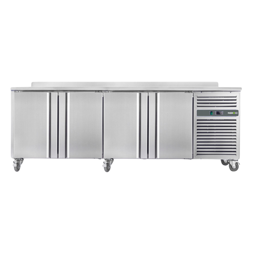 221014 - 4 Door Refrigerated Counter with Backsplash - 564L (GN4200TN)