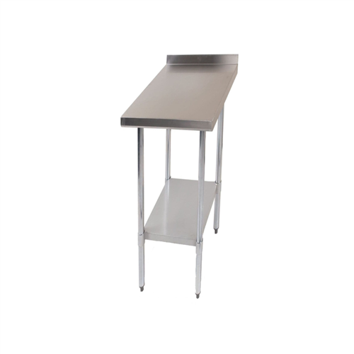 141030 - Stainless Steel Table with Backsplash - 300mm