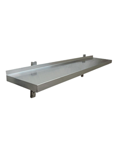 141012 - Stainless Steel Wall Shelf 1200mm