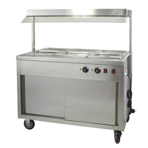 291006 - Hamoki Food Warmer Cart with Light