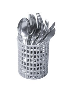 Commercial Round Cutlery Basket 125mm | Stalwart DA-0189