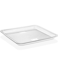 Polycarbonate Tray 280x280x20mm Clear | Stalwart DA-GFT18