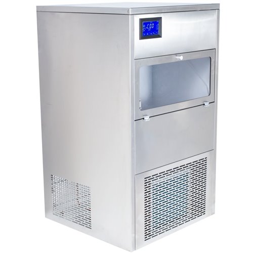 Industrial Flake Ice Machine 100kg/24h 60kg bin | Stalwart DA-FIM100