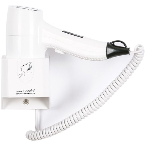 Commercial Wall Mounted Hair Dryer 1.2kW | Stalwart DA-HSDD90291