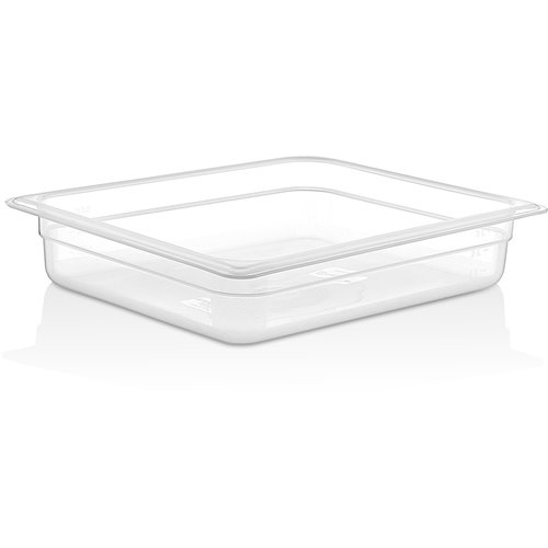 Polypropylene Gastronorm Pan GN1/2 Depth 65mm Clear 3 litres | Stalwart DA-GNPP1265