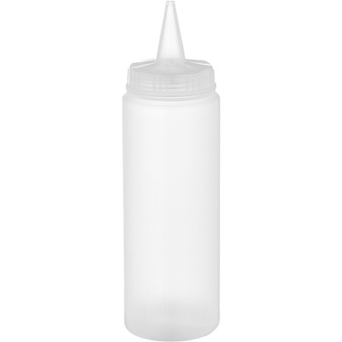 Squeeze Sauce Bottle 250ml/9oz Clear | Stalwart DA-GPS250