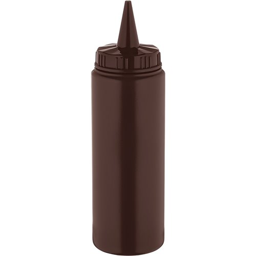 Squeeze Sauce Bottle 250ml/9oz Brown | Stalwart DA-GPS250BR