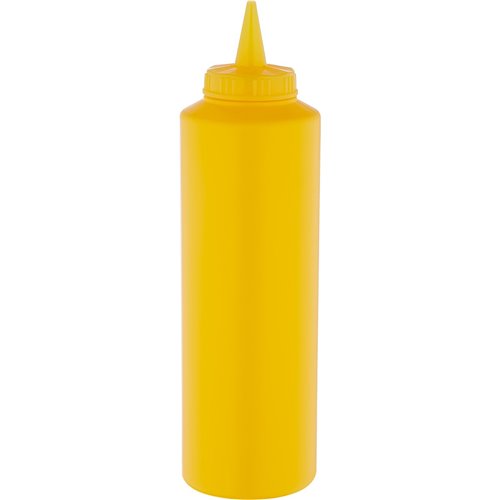 Squeeze Sauce Bottle 500ml/18oz Yellow | Stalwart DA-GPS500Y