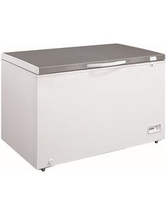 Commercial Chest freezer 295 litres Solid Stainless steel lid | Stalwart DA-BD300SS