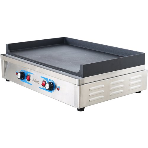 Professional Grill Electric 2 zones 4.6kW Smooth Cast iron top | Stalwart DA-GP7050GW