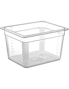 Polycarbonate Gastronorm Pan GN1/2 Depth 200mm | Stalwart DA-GNP12200