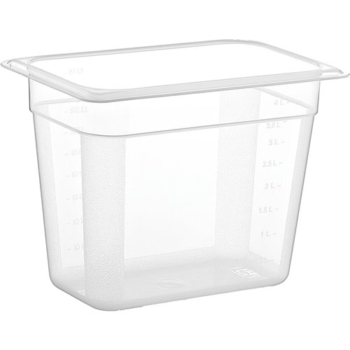 Polypropylene Gastronorm Pan GN1/4 Depth 200mm | Stalwart DA-GNPP14200