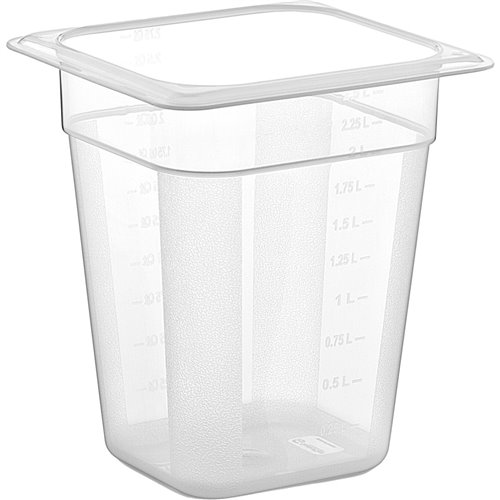 Polypropylene Gastronorm Pan GN1/6 Depth 200mm | Stalwart DA-GNPP16200