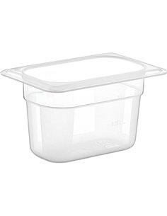 Polypropylene Gastronorm Pan GN1/9 Depth 100mm | Stalwart DA-GNPP19100