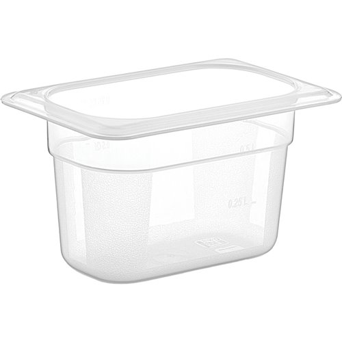 Polypropylene Gastronorm Pan GN1/9 Depth 100mm | Stalwart DA-GNPP19100