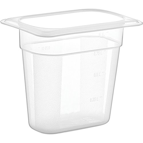 Polypropylene Gastronorm Pan GN1/9 Depth 150mm | Stalwart DA-GNPP19150