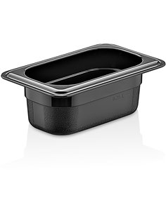 Polycarbonate Gastronorm Pan GN1/9 Depth 65mm Black | Stalwart DA-GNP1965B