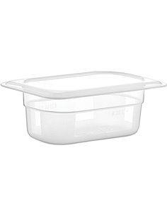 Polypropylene Gastronorm Pan GN1/9 Depth 65mm | Stalwart DA-GNPP1965