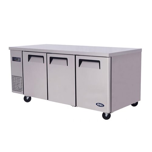 Atosa YPF9047GR Triple Door Undercounter Freezer 470ltrs