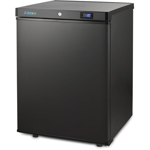 200lt Commercial Refrigerator Undercounter Single door Black | Stalwart DA- DWR200B