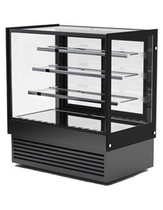 Display Merchandiser Fridge 500 litres 3 shelves Black | Stalwart DA- HL1200B3BLACK