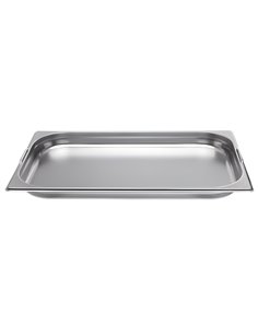 Stainless steel Gastronorm Pan with Handle GN1/1 Depth 20mm | Stalwart DA- 81120H