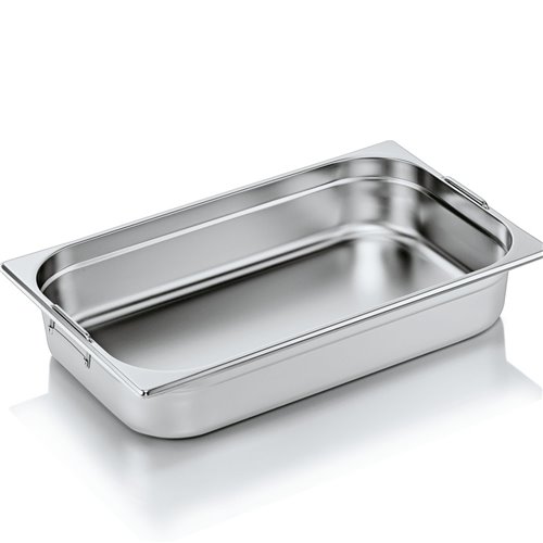 Stainless steel Gastronorm Pan with Handle GN1/1 Depth 150mm | Stalwart DA- 8116H