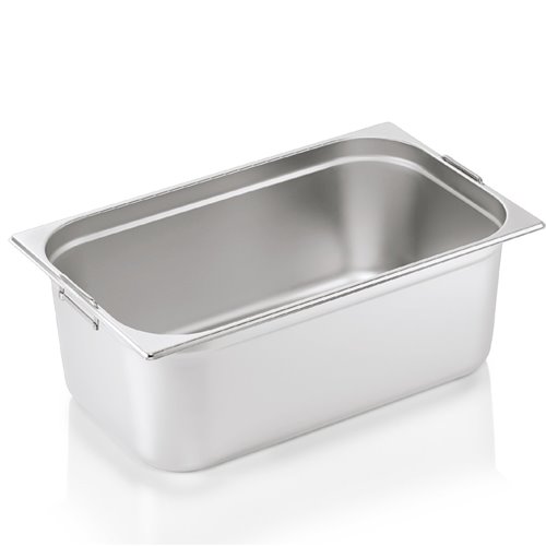 Stainless steel Gastronorm Pan with Handle GN1/1 Depth 200mm | Stalwart DA- 8118H