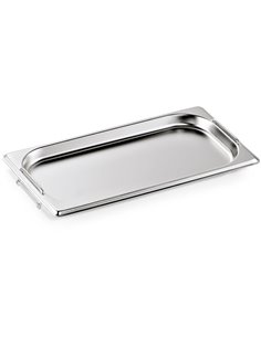 Stainless steel Gastronorm Pan with Handle GN1/3 Depth 20mm | Stalwart DA- 81320H