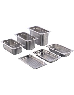 Stainless steel Gastronorm Pan Perforated GN1/3 Depth 20mm | Stalwart DA- 81320P