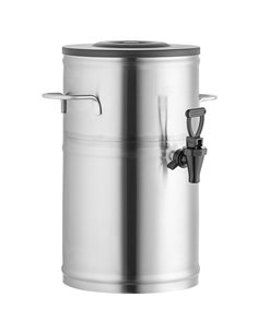 Commercial Stainless Steel Hot &amp Cold Beverage Dispenser 19 litres | Stalwart DA- CFTD5GR