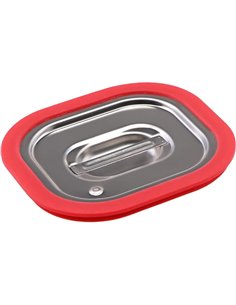 Stainless steel &amp Silicone Sealing Gastronorm Container Lid GN1/6 | Stalwart DA- 816LS