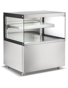 Commercial Display Cabinet 230 Litres Stainless steel | Stalwart DA-ZW230SS