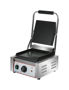 Heavy Duty Panini Contact grill Smooth 1.8kW | Stalwart DA-HEG811B